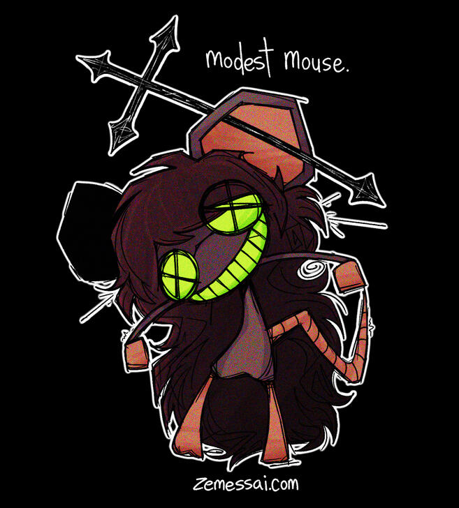 character: "MODEST MOUSE" by FRANKENROACH